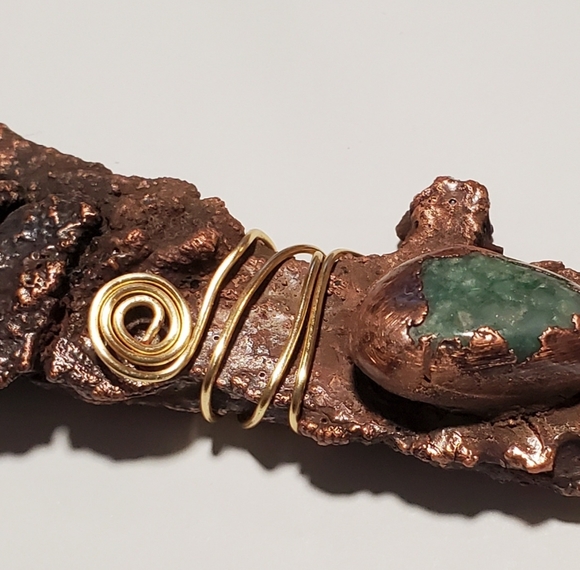 Natural Jewelry Copper Tree Bark - Picture 4 of 8